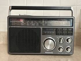 Rf-1405l Panasonic Portable Radio Receiver Tested Working