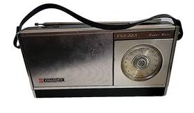 Rf-6060 Panasonic Vintage Radar Matic 12 Transistor 10 Diode Radio For Parts