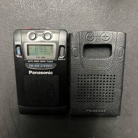 Rf-hs70 Panasonic Operation Fm-am Stereo Pocket Radio High Sensitivity Very Rare