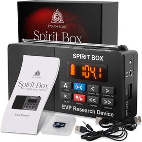 Paranormic 850031995352 Spirit Box Ghost Hunting Equipment Handheld Evp Eq