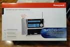 Pcr507w Honeywell Weathertime Alert Clock Radio With Projection Nib