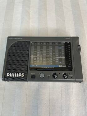 Ae3405 Philips Vintage Ae 3405/20 - 12 Band World Receiver Radio Portable Works Ae3405 Philips Vintage Ae 3405/20 - 12 Band World Receiver Radio Portable Works