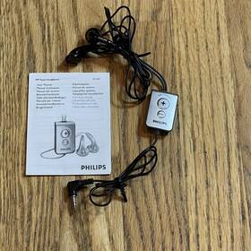 Ae500 Philips Earphones Genuine Fm Tuner With Earbuds And Manual Tested Working