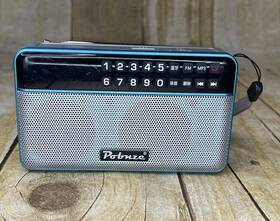 Kk-18 Pobnze Black Fm Pocket Radio - Tested Working Read Desc