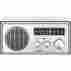 Pr-d5cl Sangean Analog Am Fm Clear Table Top Radio 729288020554
