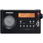 Pr-d7bk Sangean Digital Rechargeable Compact Portable Clock Radio 729288029175