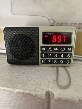 L-238sw Prunus 714133913402 Mini Portable Radio Am Fm Pocket Digital