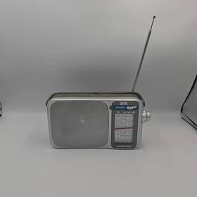Sw1-sw2 Qfx 313106349332 Portable Ac/dc Am/fm 4 Band Radio Speaker External R24