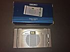Qhl014sl Seiko Quartz Digital Travel Alarm Clock With Voice Select Nib