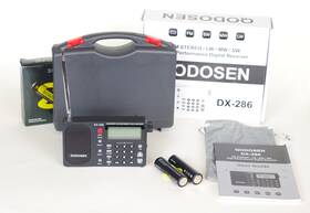 Dx-286 Qodosen Am/lw/fm Rds/sw Radio With 2 Scigold 2600mah Batteries And Case Dx-286 Qodosen Am/lw/fm Rds/sw Radio With 2 Scigold 2600mah Batteries And Case