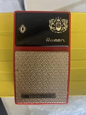 Mtr203 Queen Vintage Radio Am Pocket 2 Transistor