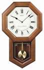 Qxh110blh Seiko Brand New Wooden Case Pendulum Clock Watch 029665102508