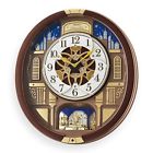 Qxm359blh Qxm362brh Seiko Brand New Melodies In Motion Garland Musical Wall Clock