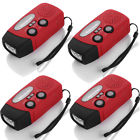 Ra-220 Unbranded Lot Emergency Solar Hand Crank Dynamo Weather Radio Flashlight