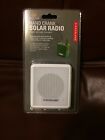 Ra06-a Kikkerland Solar Or Hand Crank Powered Radio Portable And Durable