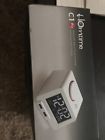 Sfn19301 Ra48026 Homtime Bluetooth Alarm Clock With Dual Usb Chargers White