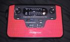 Radio-is388-red Ironsnow Noaa Alert Weather Radio Alarm Solar Hand Crank Emergency