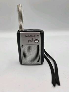 12-257 Radioshack Handheld Weather Alert Radio - 12257 Public Noaa
