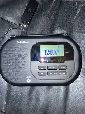 12-996 Radioshack 12-991 Noaa Weather Radio Same