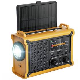 Cr1030 Raynic Noaa Weather Radio 12000mah Emergency With 2x Faster Solar And H