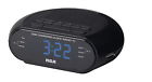 Rc207 Rca Usb Radio Clock Black Wake Dual Charging Alarm Rc207 Rca Usb Radio Clock Black Wake Dual Charging Alarm