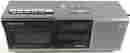 Rc-x80 Rcx80 Panasonic Vintage Cassette Tape Recorder Radio Dual 2 Alarms Batt Back Up