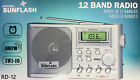 Rd12 Sunflash Portable Digital Tuner Display Band Alarm Clock 612016873129