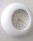 Rd716w Unbranded Round Table Travel Alarm Clock Battery Operated 6945301501020
