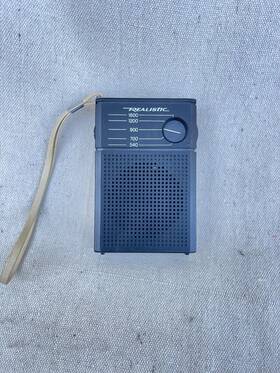 Realistic 12-201 Am Radio Model 12 201 Flavoradio Free Shipping