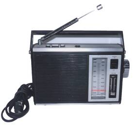 Realistic 12-652 Vintage Portable Am Fm Weather Radio #12-652 Approx 7.5 X 5 2.5 Inch