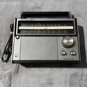 12-761 Realistic Vintage Radio Shack Patrolman Cb-6 Uhf Vhf Cb Fm Am Tested