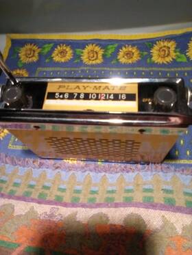 Ap-51 Realistic Playmate Am Radio Vintage 4 Aa Batteries Mint And Very Clean Ap-51 Realistic Playmate Am Radio Vintage 4 Aa Batteries Mint And Very Clean