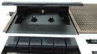 7-4956b Recorder Ge Clock . Fm Radio Wood Model Grain Vintage Cassette