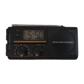 Rq-600 Remington Retro Travel Plus Alarm Clock Am/fm Radio