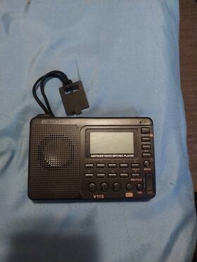 Retekess 635266523521 V115 Shortwave Am/fm Digital Tuner Portable Radio