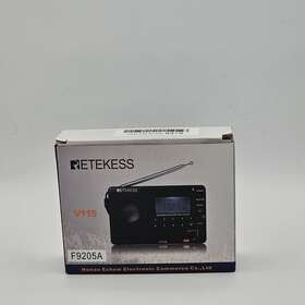 F9205a Retekess V115 Portable Am/fm/sw Radio Receiver Mp3 Player Rechargeable Home Gift