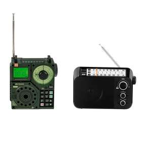 F9272a-f9240a Retekess Tr112 Ham Radio Multi-band Sos Alarm Tr618 Fm/am/sw Mp3 Player Lcd Gift