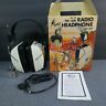 Rh-33 Rystl Vintage Fm Am Radio Headphones Model Removable Cord Tested Rh-33 Rystl Vintage Fm Am Radio Headphones Model Removable Cord Tested