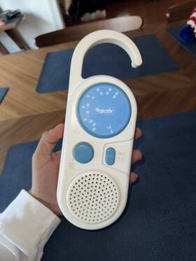 Ry-123 Rhapsody Rare Vintage Waterproof Am/fm Shower Radio Tested