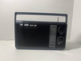 Ry-428 Rhapsody Two Band Portable Am/fm Radio Cord Or Battery - Tested Vintage