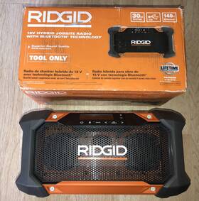 R84089 Ridgid 8v Hybrid Jobsite Radio Parts Or Repair