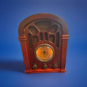 C17h-1437 Rite Aid 2003 Old Fashioned Radio Corp Am/fm