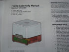 Rival Electronics Rcube Talking Alarm Clock Voice Recorder Leds Spkr