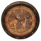 Rivers Edge Products 1025 Metal Clock 15 Buck Doe 643323102503
