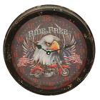 Rivers Edge Products 1027 Metal Clock 15 Motorcycle 643323102701