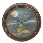 Rivers Edge Products 1028 Metal Clock 15 Walleye 643323102800