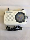 6248 Rp Emerson Instant Weather Band Radio Model White Tested Works