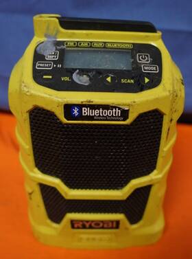 P742id Ryobi Bluetooth Radio Speaker 18v One Cordless Bare Tool Only