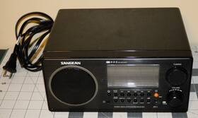 Sangean 012302319988 Wr-2 Am/fm-rbds Digital Tuning Radio Black