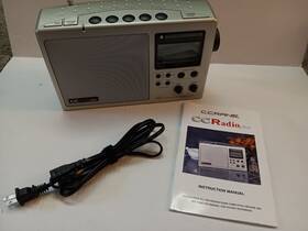 61124-5 Sangean Cc Radio Plus Dx Am/fm/tv/weather Band Receiver And Alert